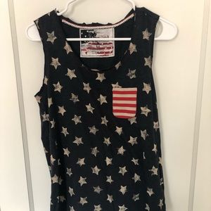 Red, White and Blue Tank